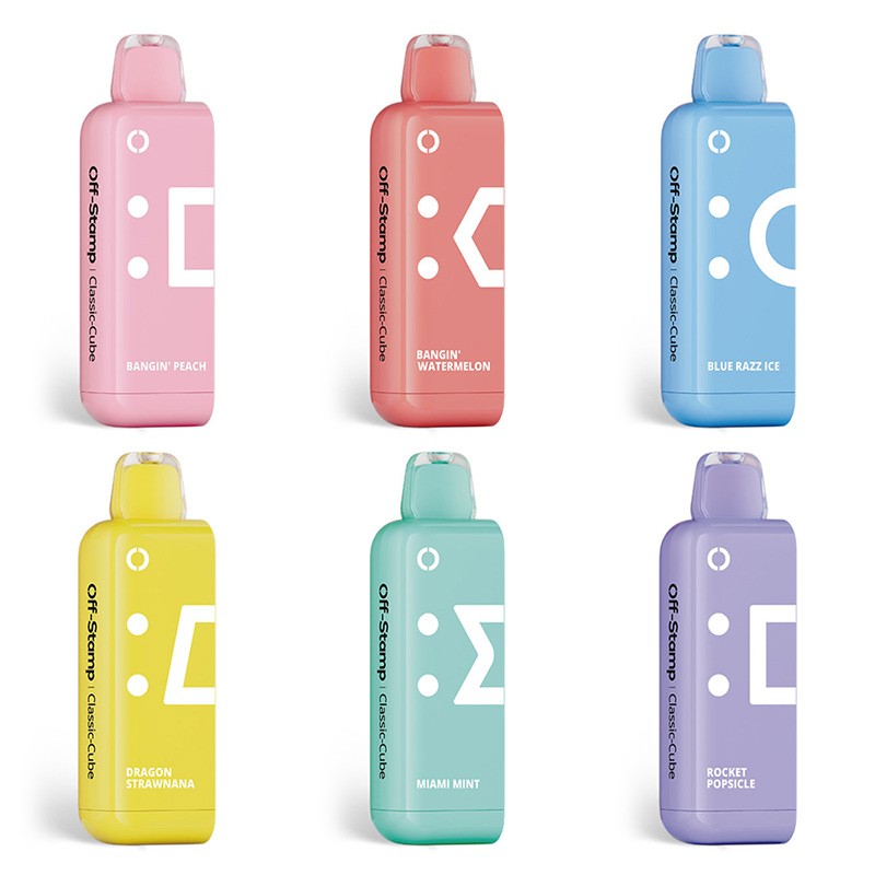 3X Value Pack Off Stamp Classic Cube Pod 25K - Vape.LLC