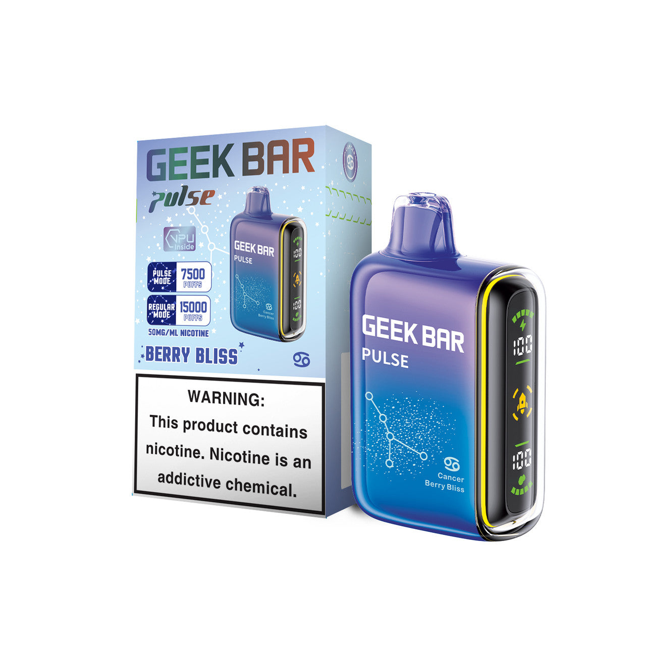Berry Bliss Geek Bar Pulse 15000 - Vape.LLC