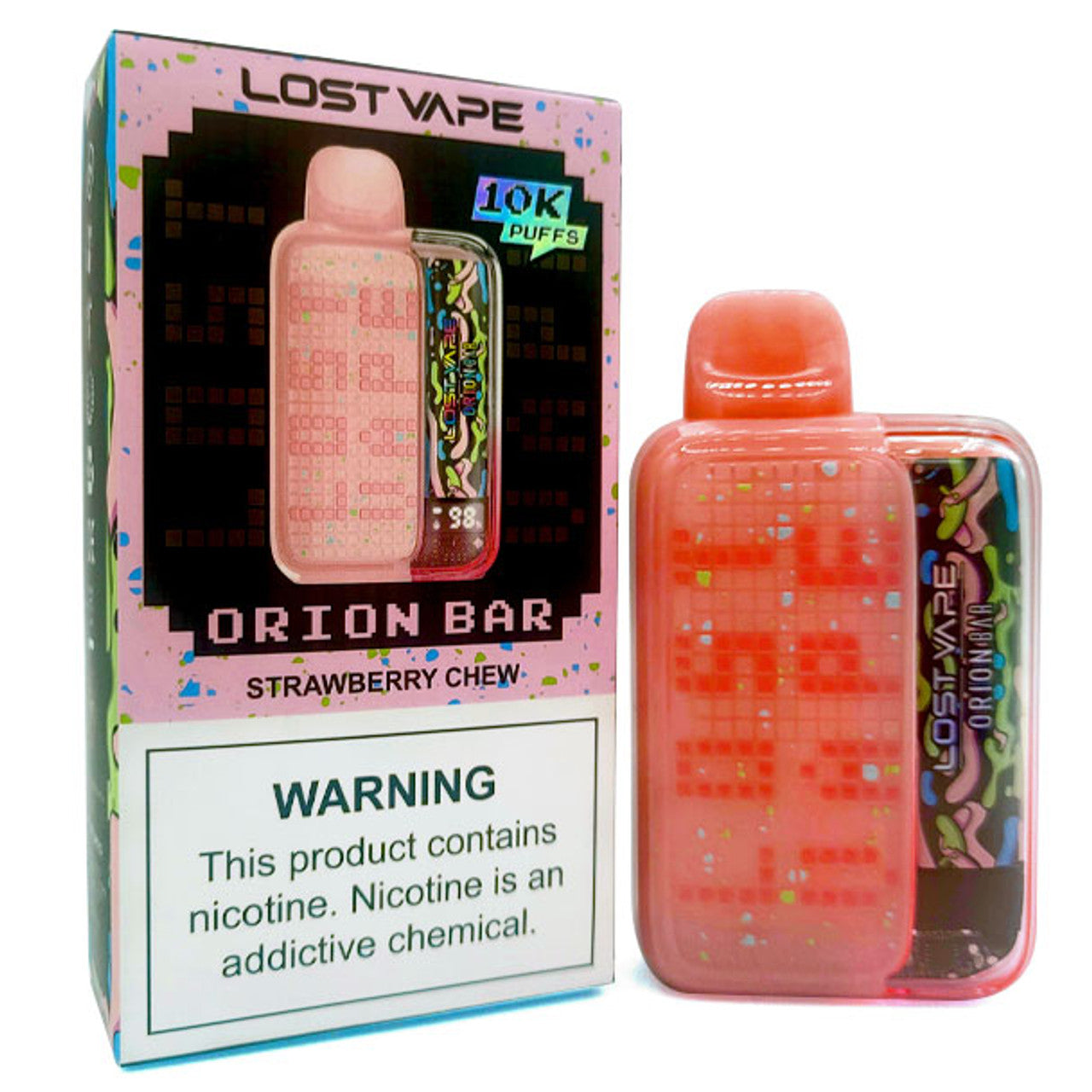 Strawberry Chew Lost Vape Orion Bar 10000 - Vape.LLC