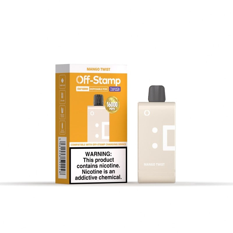 Mango Twist Off Stamp SW16000 Pod - Vape.LLC