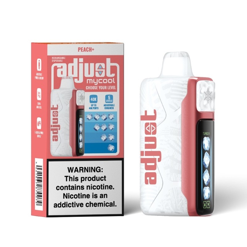 Peach+ Adjust MyCool 40K - Vape.LLC