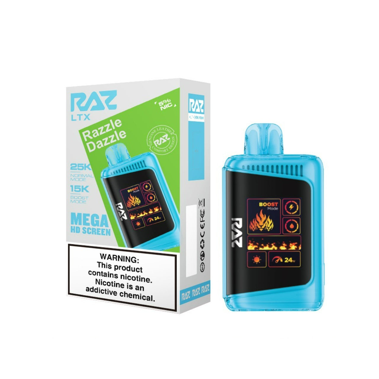 Razzle Dazzle Raz LTX 25K - Vape.LLC