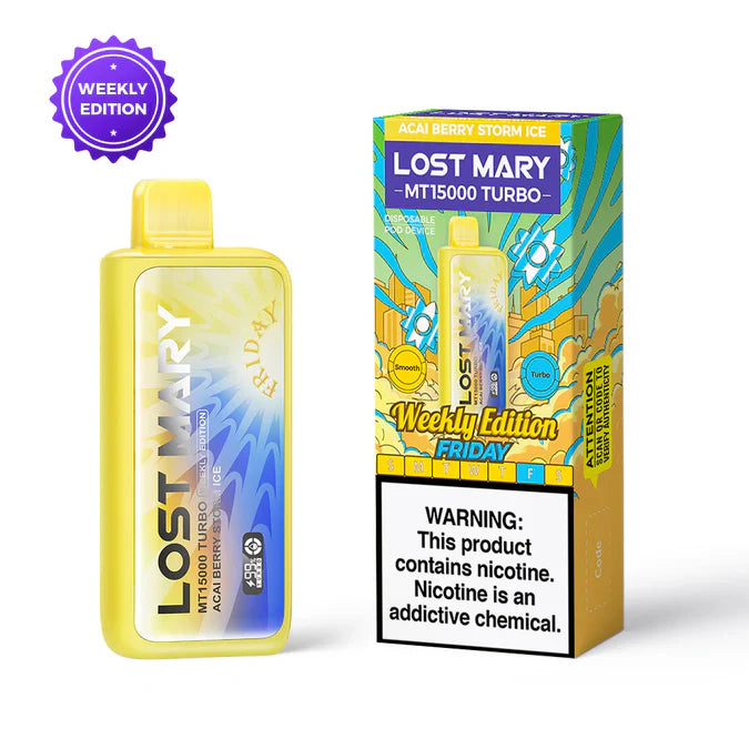 Acai Berry Storm Ice Lost Mary MT15000 Turbo Weekly Edition - Vape.LLC