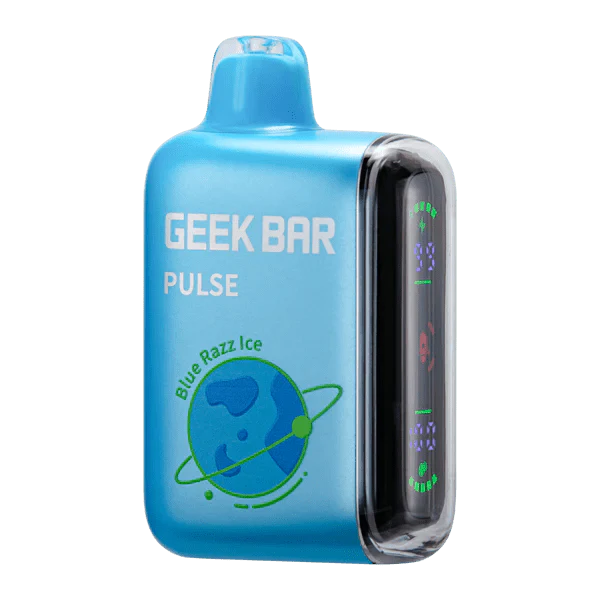 Blue Razz Ice Geek Bar Pulse 15000 - Vape.LLC
