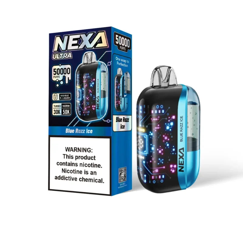 Blue Razz Ice Nexa Ultra 50000 - Vape.LLC