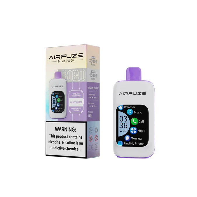 Grape Burst AirFuze Smart 30000 - Vape.LLC
