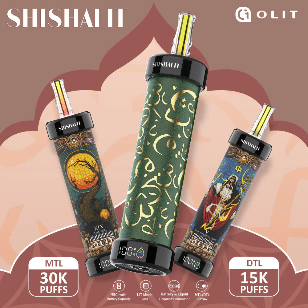 3X Value Pack Olit Shishalit 30K E-Hookah - Vape.LLC