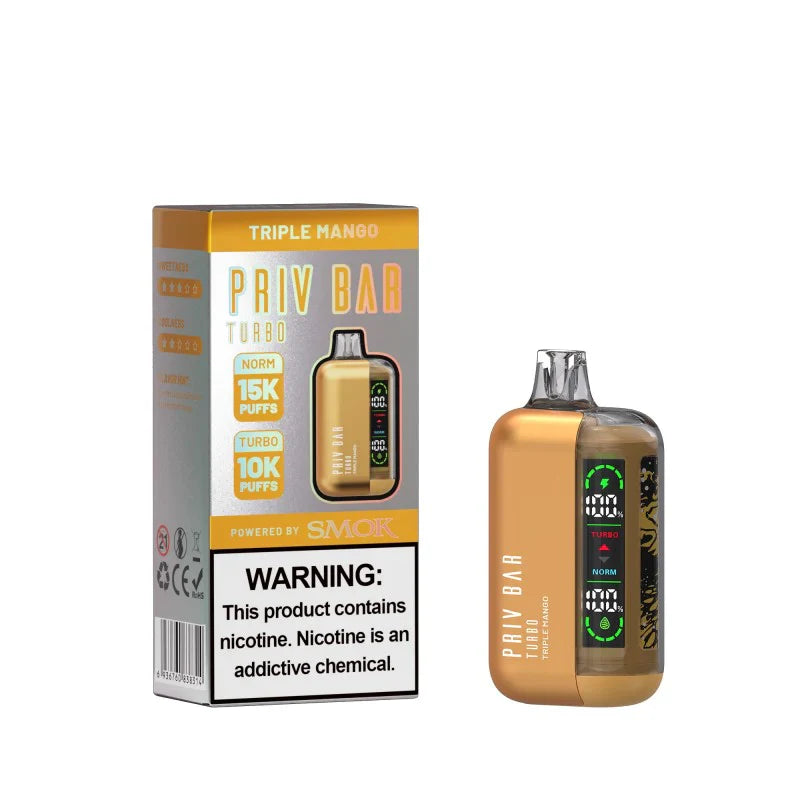 Triple Mango Priv Bar Turbo 15000 - Vape.LLC