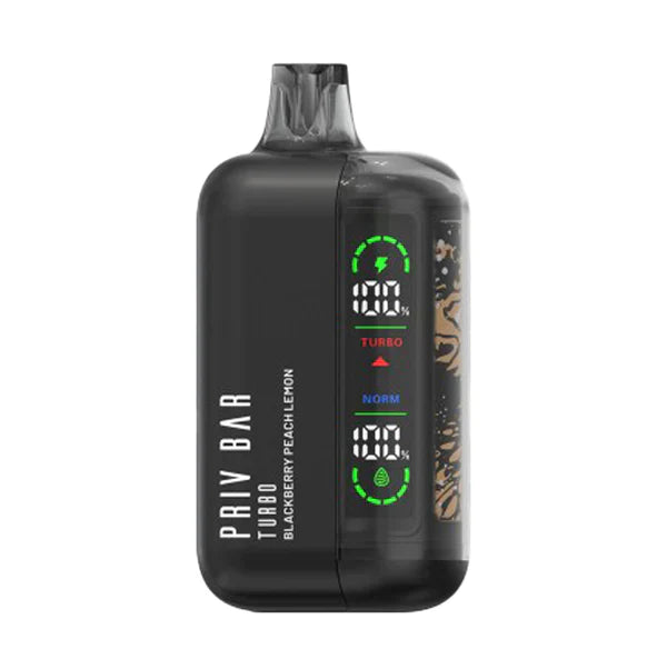 Blackberry Peach Lemon Priv Bar Turbo 15000 - Vape.LLC