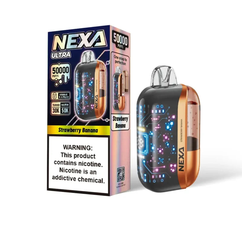 Strawberry Banana Nexa Ultra 50000 - Vape.LLC