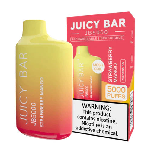 Strawberry Mango Juicy Bar JB5000 - Vape.LLC