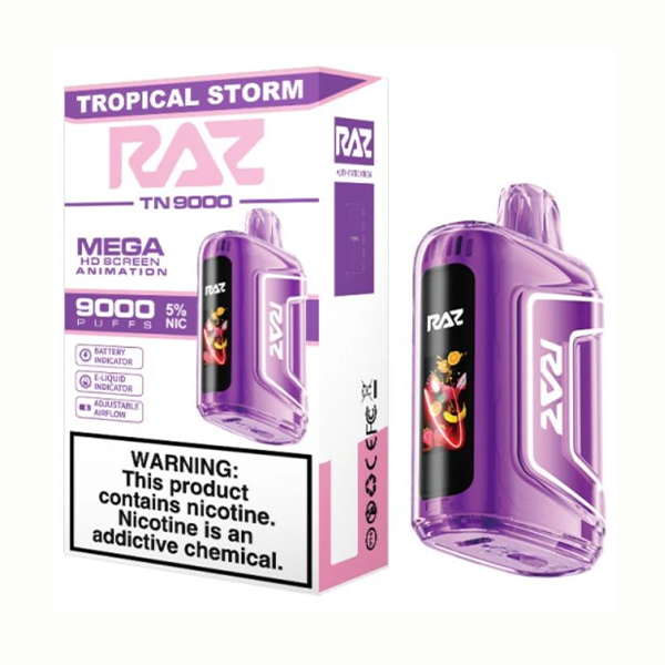 Tropical Storm Raz TN9000 - Vape.LLC