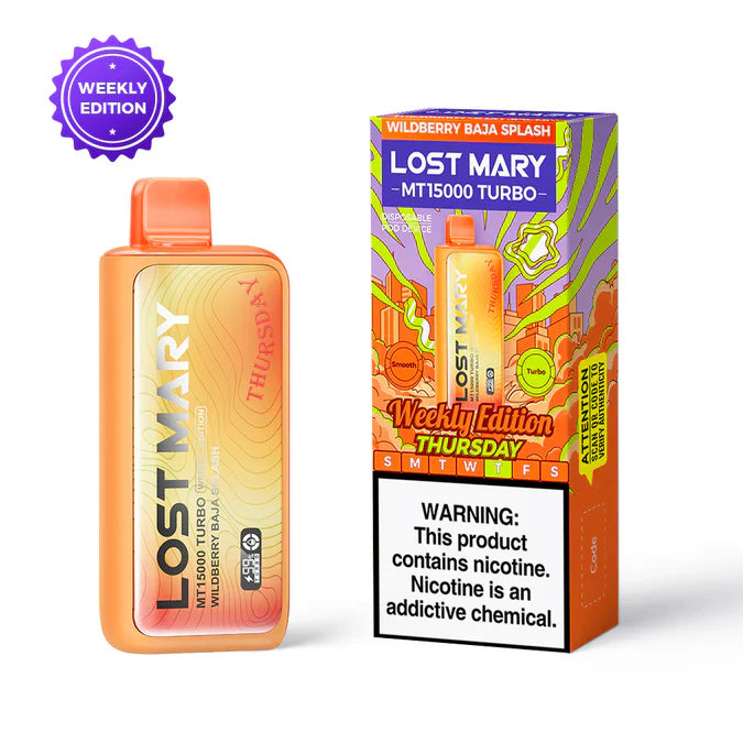 Wildberry Baja Splash Lost Mary MT15000 Turbo Weekly Edition - Vape.LLC