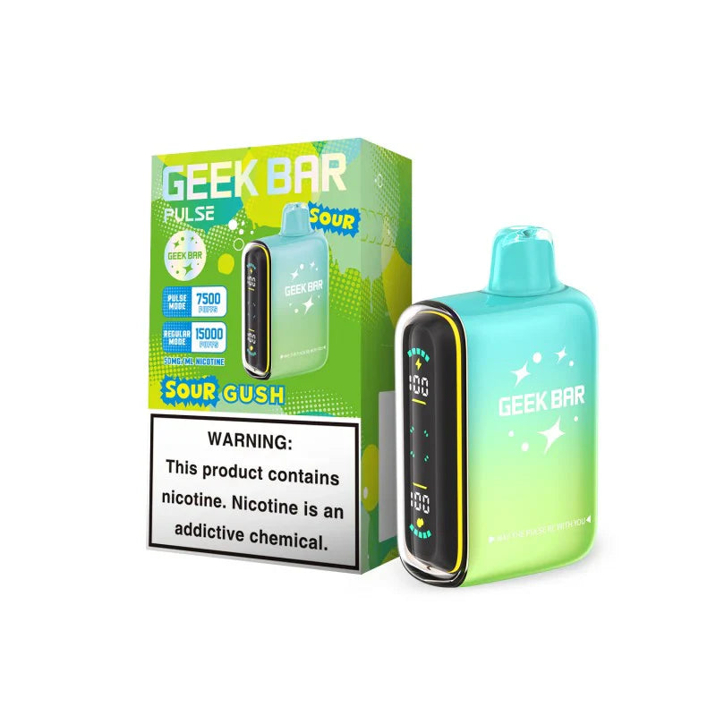 Sour Gush Geek Bar Pulse 15000 - Vape.LLC